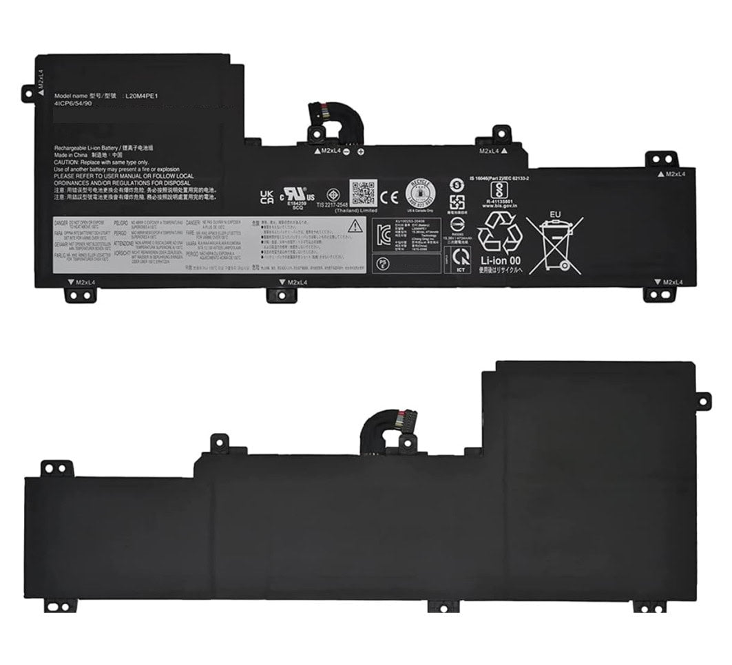 Techie Battery for Lenovo L20M4PE1, IdeaPad 5 Pro 16ACH6, 16ARH7, 16IHU6, YOGA SLIM 7 PRO 16ACH6, 16IAH7 Series Laptops (4650mAh, 4-Cell)