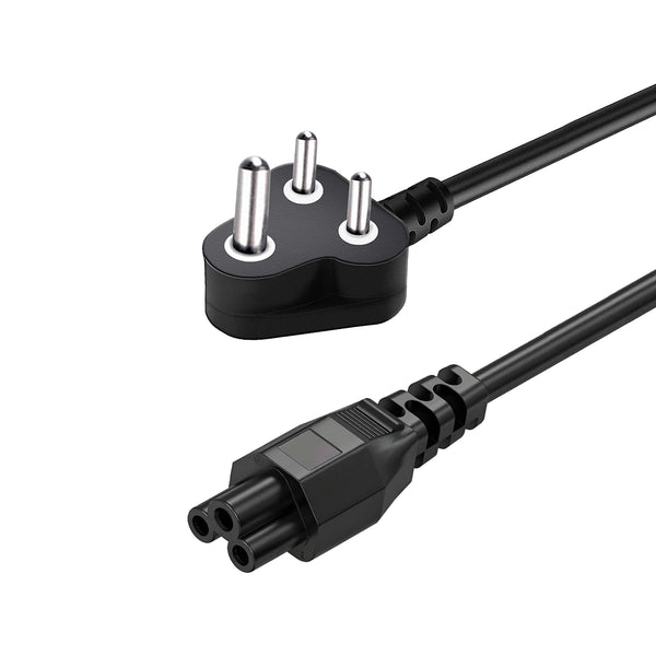 Techie Laptop Power Cord 1.2M | Universal 3-Pin Cable | 18 AWG