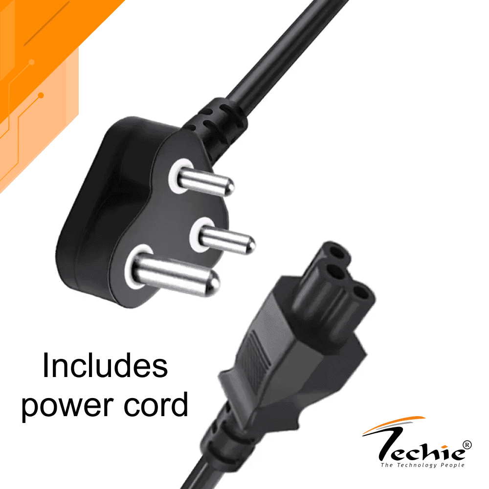 Techie Compatible Toshiba 75W Laptop Charger for Satellite C650, L750 (19V, 3.95A)