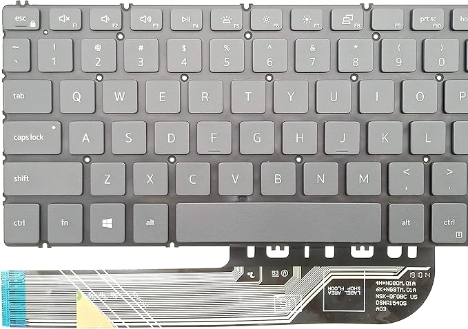 Techie Laptop Keyboard for Inspiron 15 3501, 3502, 5591, 5593, 5594, 5598, Inspiron 7500, & 7501 Series with Backlight