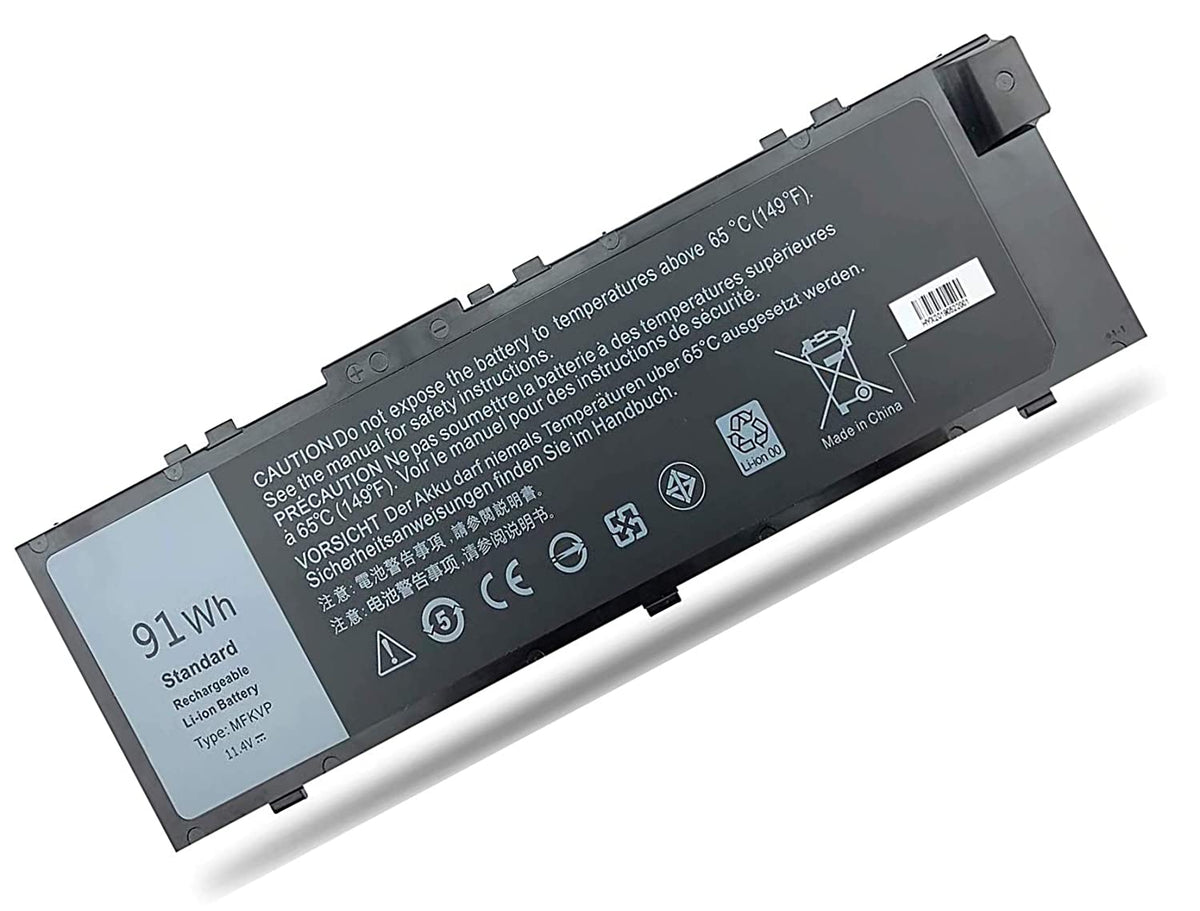 Techie Compatible Battery for Dell MFKVP - Precision 15 7000 Series(7510) Laptops (7000mAh, 3-Cell)
