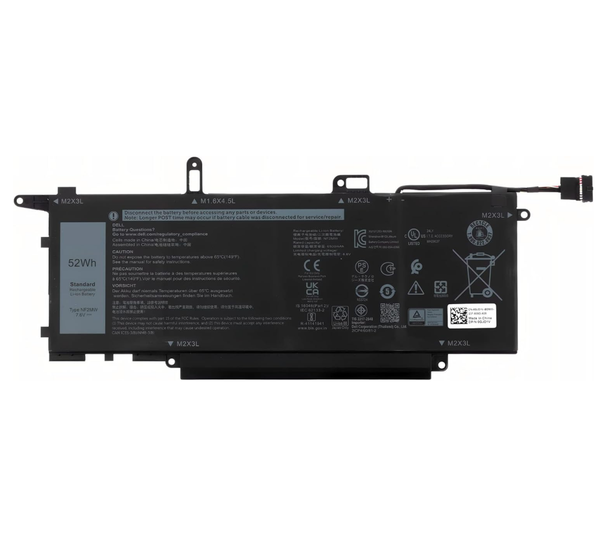 Techie Compatible Battery for Dell NF2MW - Latitude 9410, 7400 2-IN-1, P110G, WD8P8, G8F6M Laptops (4200mAh, 4-Cell)