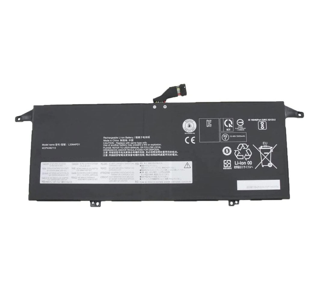 Techie Battery for Lenovo L20M4PD1, L20C4PD1, THINKBOOK PLUS G2 ITG, THINKBOOK 13X ITG Series Laptops (2900mAh, 4-Cell)