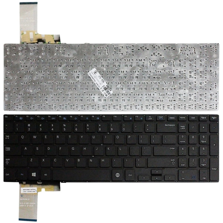 Techie Laptop Keyboard for Samsung NP370R5E, NP450R5E, NP470R5E, NP510R5E Series