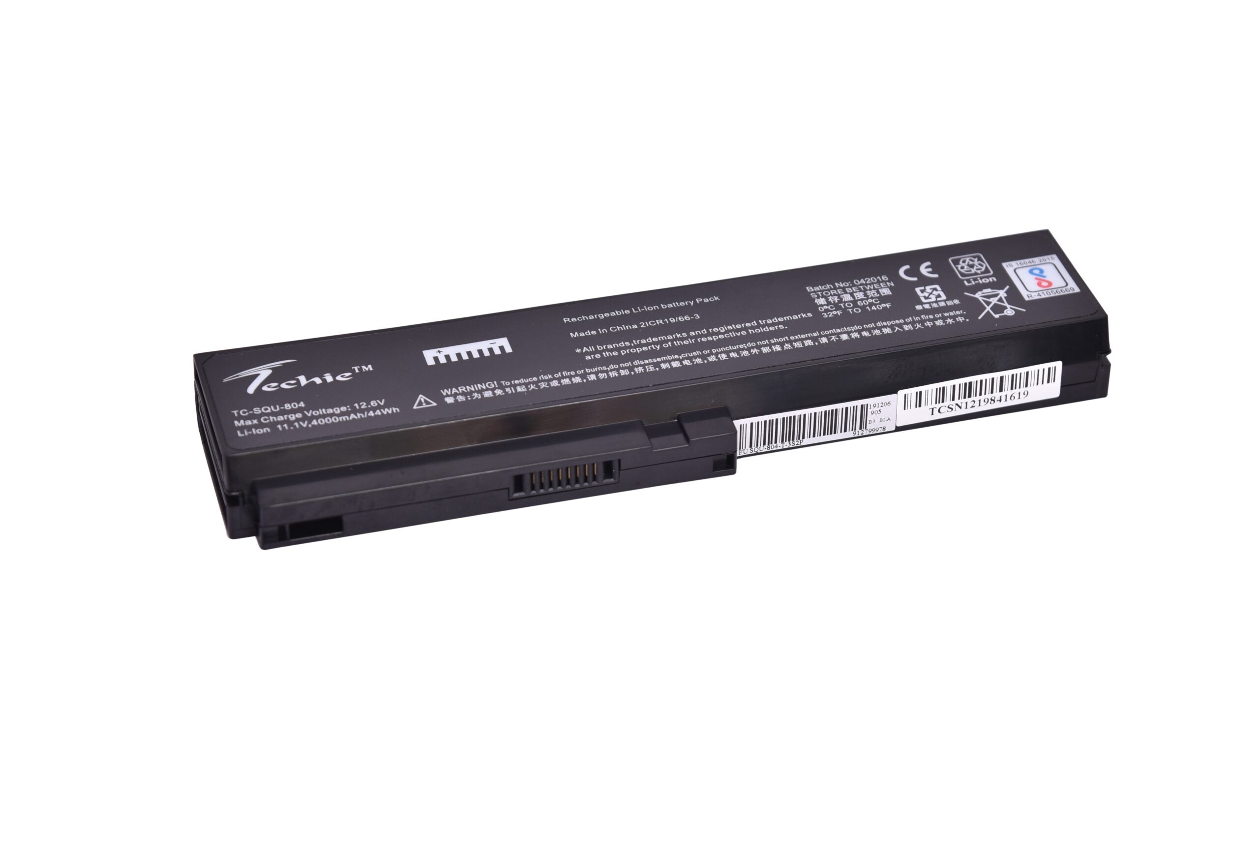 Techie Compatible Battery for LG SQU805 - SQU-804, SQU-805, SQU-807 Laptops (4000mAh, 6-Cell)