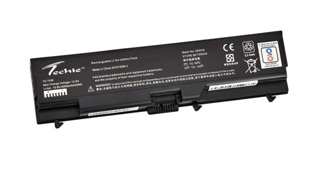 Techie Compatible Battery for Lenovo T430 - L430, L530, T430I, T530, T530I, W530I, W530 Laptops (4000mAh, 6-Cell)