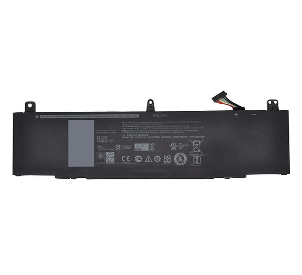 Techie Battery for Dell Alienware 13 series, Dell 04RRR3, 0V9XD7, P81G001, ALW13C Laptops (4800mAh, 4-Cell)