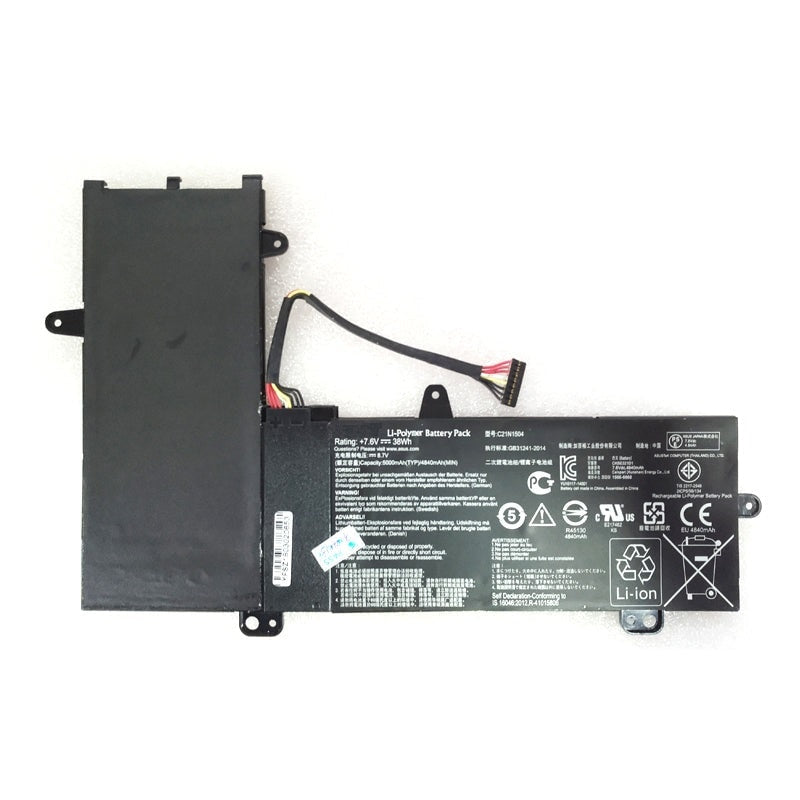 Techie Compatible Battery for Asus TP200SA - C21N1504, B21N1504 Laptop (3800mAh, 2-Cell)