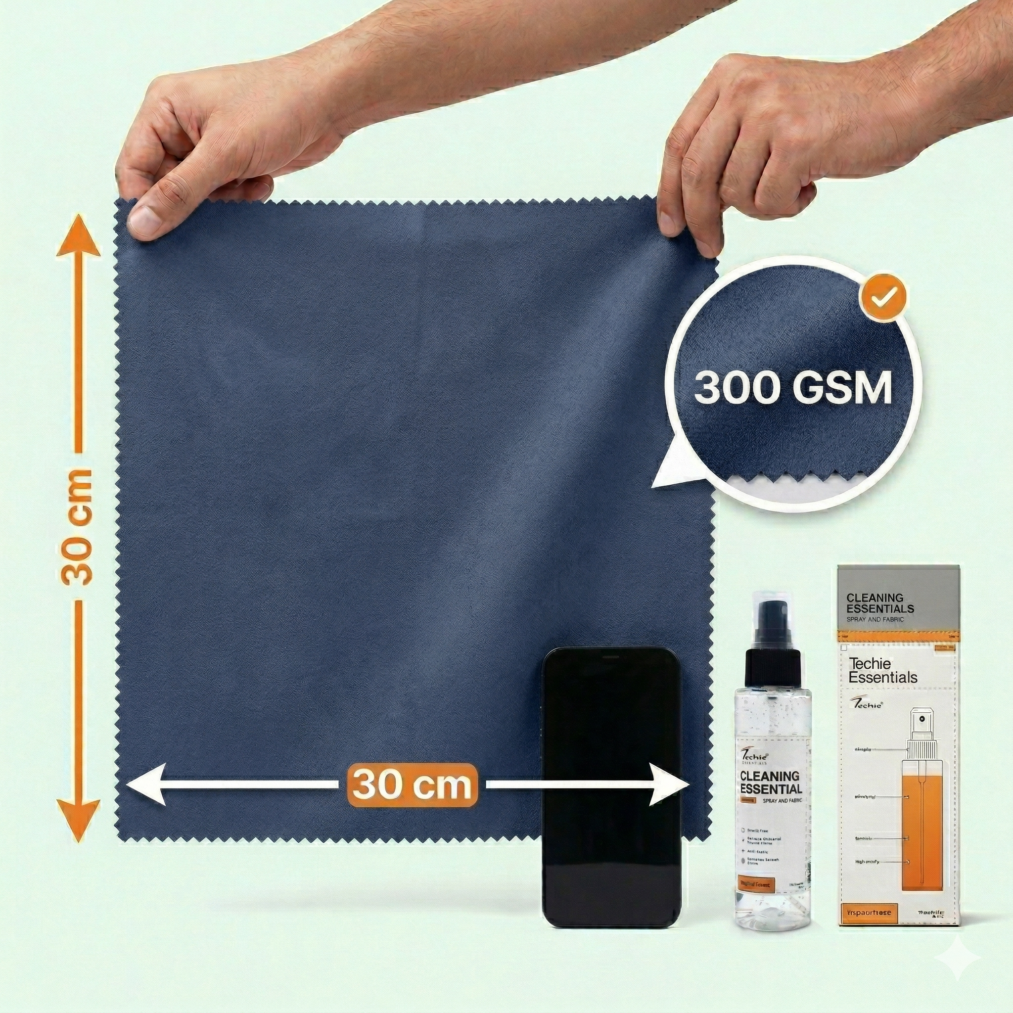 Techie Essential Cleaning Kit – For Screens & Gadgets