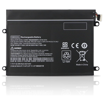 Techie Compatible Battery for HP SW02XL – Notebook X2 10-P0, Notebook X2 10-P0xx Series Laptops (4000mAh, 2-Cell)