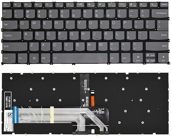 Techie Laptop Keyboard for Lenovo Ideapad 5-14ITL6 AIR14, 5 14IIL05, 14ITL05, Flex 5-14ARE05, 5-14IIL05 Series with Backlight