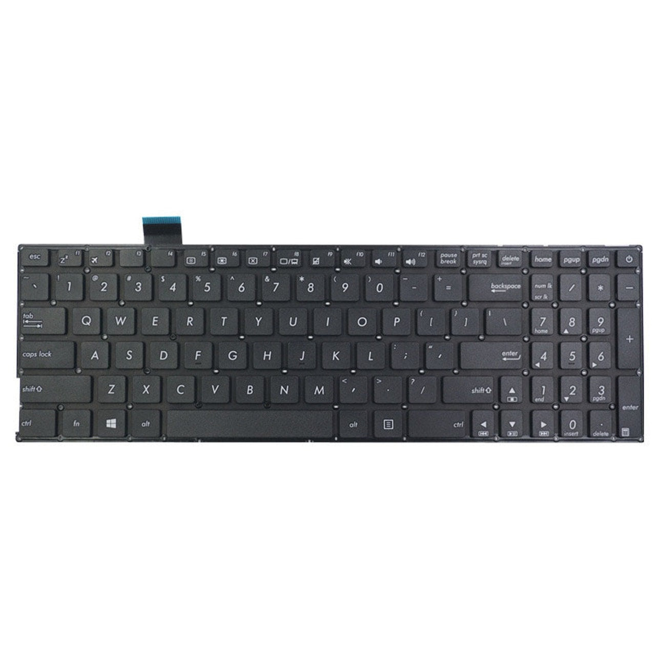 Techie Laptop Keyboard for Asus Vivobook 15 X542, X542U, X542B, X542UF Series Laptops