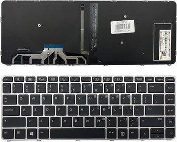 Techie Laptop Keyboard for HP EliteBook Folio 1040 G3, 844423-001 with Backlight