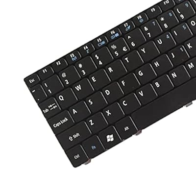 Techie Laptop Keyboard for Acer Aspire One D255, D256, D257, D260, D270, EM350, N55C, ZH9, E100 Series