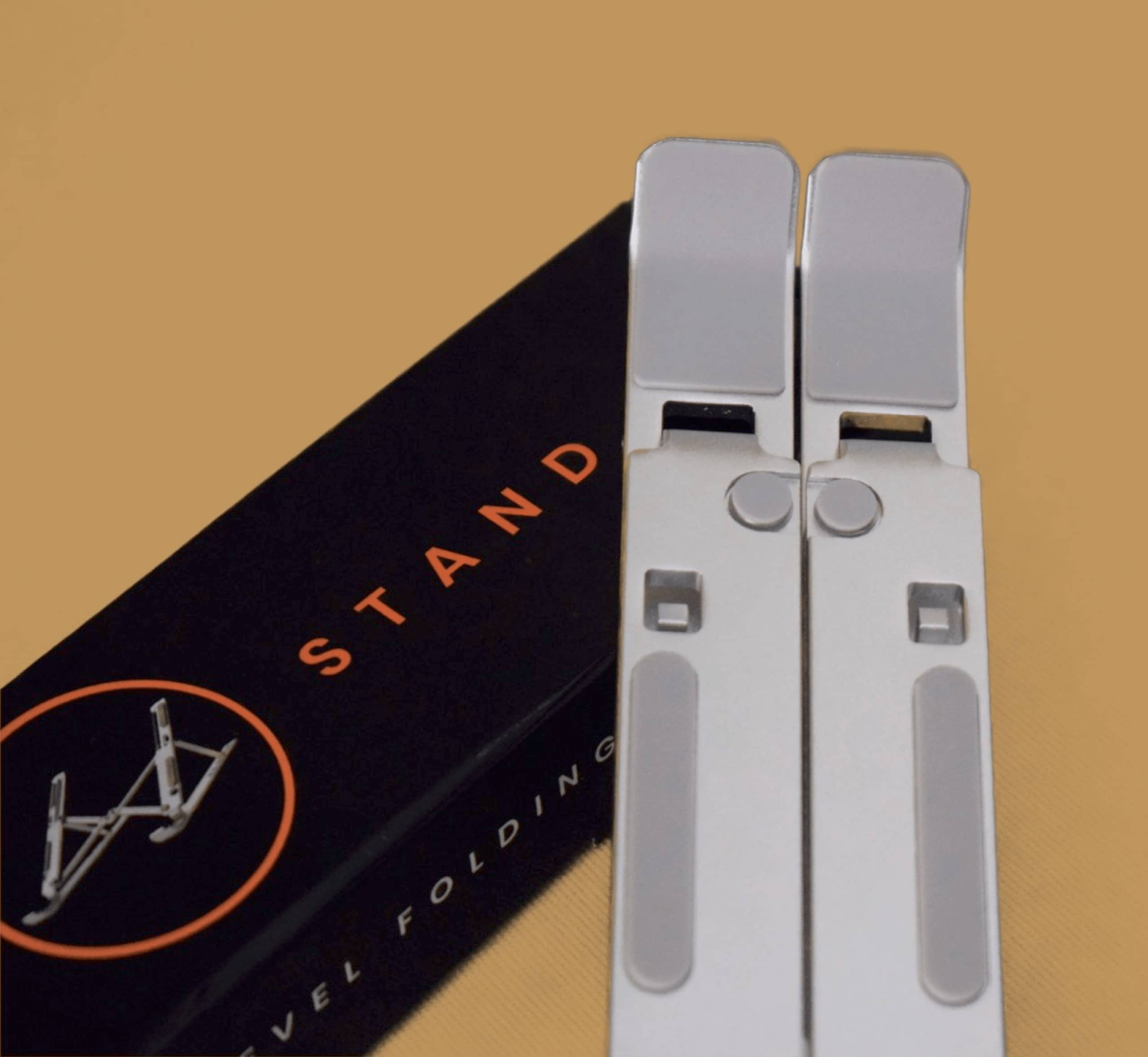 Techie Adjustable Laptop Table Stand For Macbook, Notebook and Tablet.