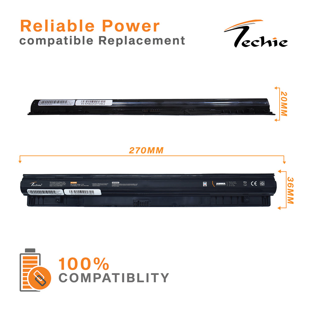 Techie Pro Series Laptop Battery for Lenovo G400S – 4-Cell, 2600 mAh, Long Backup