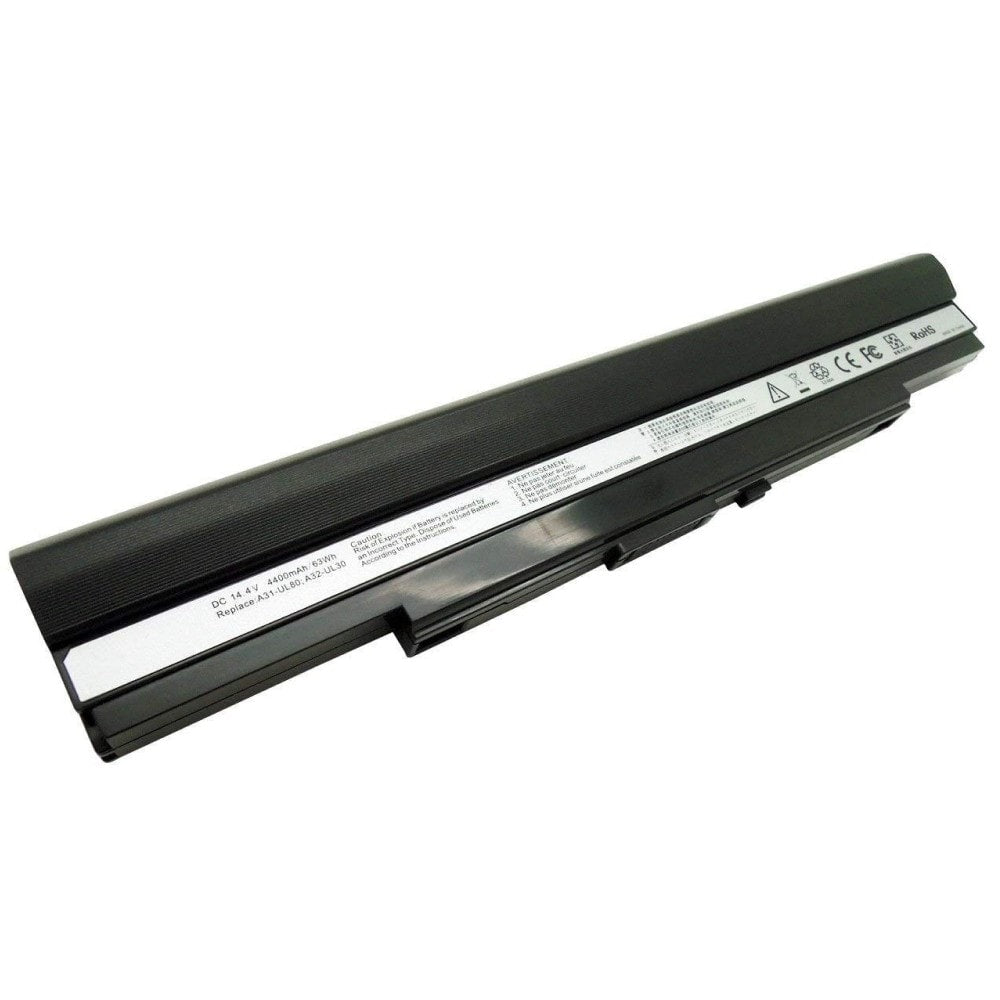 Techie Compatible Battery for Asus A42-UL30 - Asus UL30A, UL80VT, UL50, Series Laptops (4400mAh, 8-Cell)