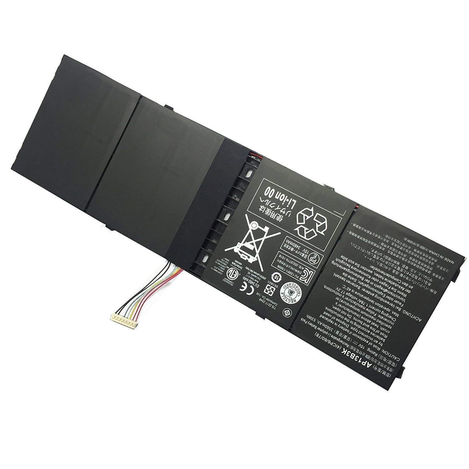 Techie Compatible Battery for Acer V5-572G - AP13B3K, AP13B8K, Aspire V5-552G, V5-573P, V5-573G Laptops (3400mAh, 4-Cell)