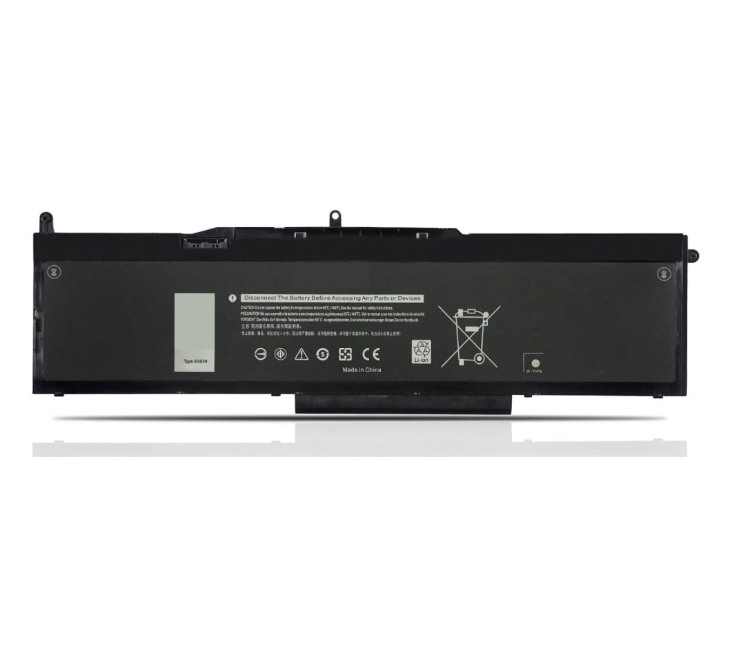 Techie Battery For Dell Precision 3520, 3530, VG93N, Latitude 5591, 5495, 5580, 5490 Laptops (6000mAh, 6-Cell)