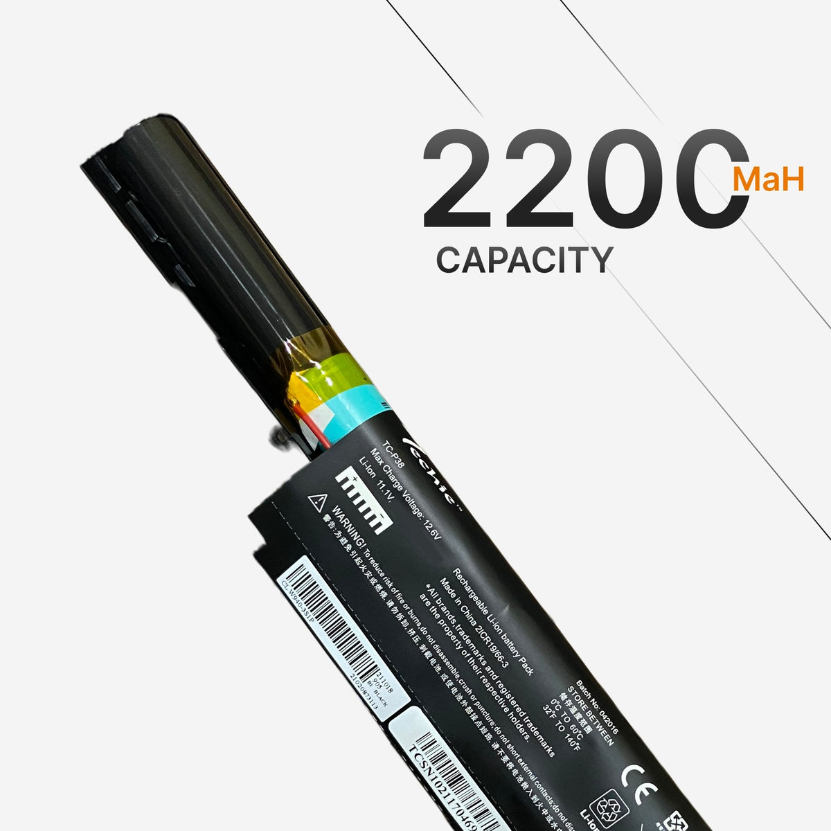 Techie Compatible Battery for Acer W9403c - Aspire One 14 Z476, W940S, W94LS Laptops (2200mAh, 3-Cell)