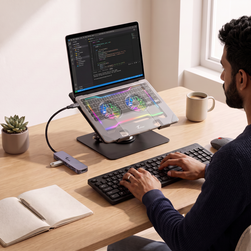 Work from home Laptop Setup