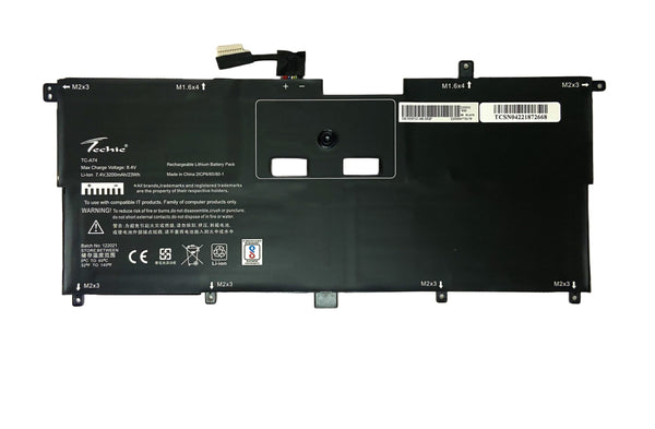 Techie Compatible Battery for Dell XPS 13-9365 - NNF1C, HMPFH Laptops (3200mAh, 4-Cell)