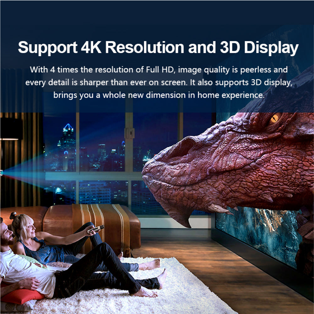Techie 4K 60Hz High Speed HDMI Cable – 5M | 18Gbps | HDR, ARC