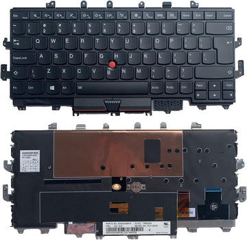 Techie Laptop Keyboard for Lenovo Len Thinkpad Yoga X1 1ST Gen With Backlight and Mouse