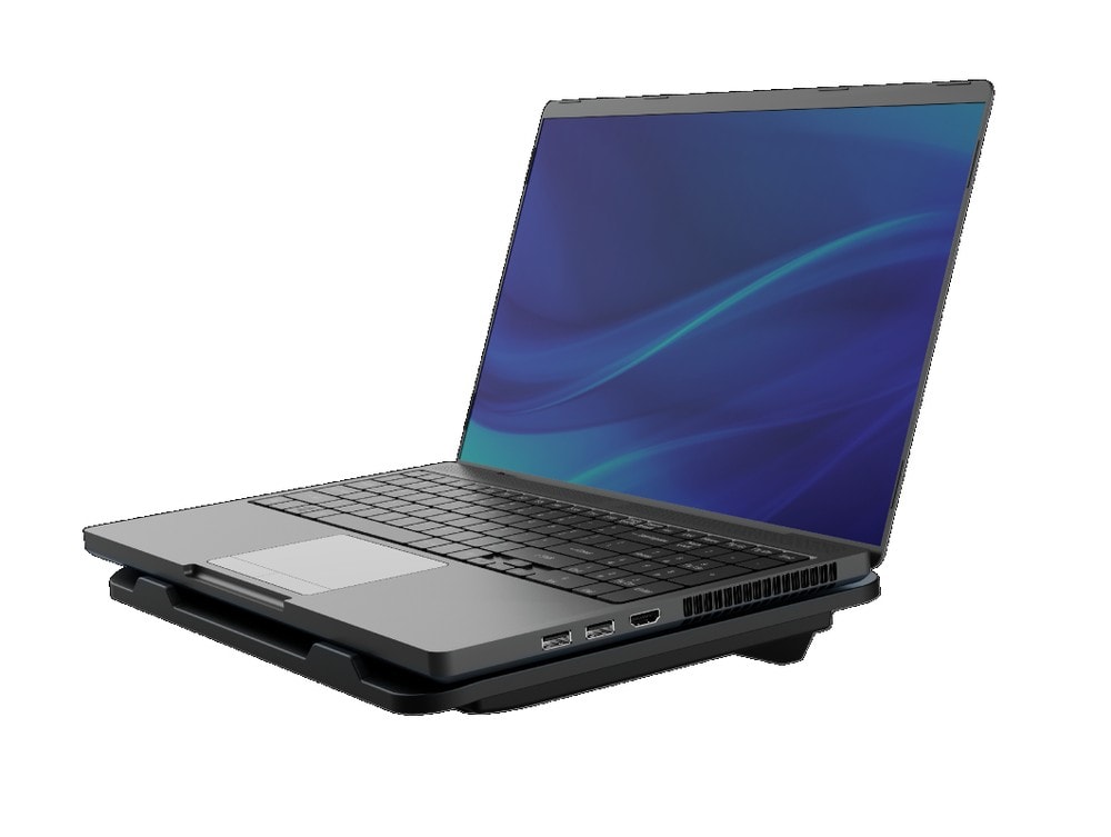 Techie One Fan Laptop Cooling pad for upto 15.6 Inch laptops.
