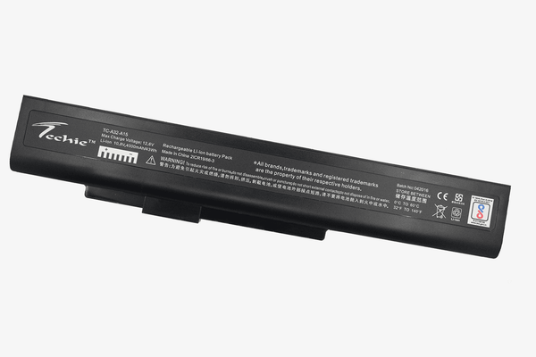 Techie Compatible Battery for MSI A32 A15 - A41-A15, A42-A15 Series Laptops (4000mAh, 6-Cell)