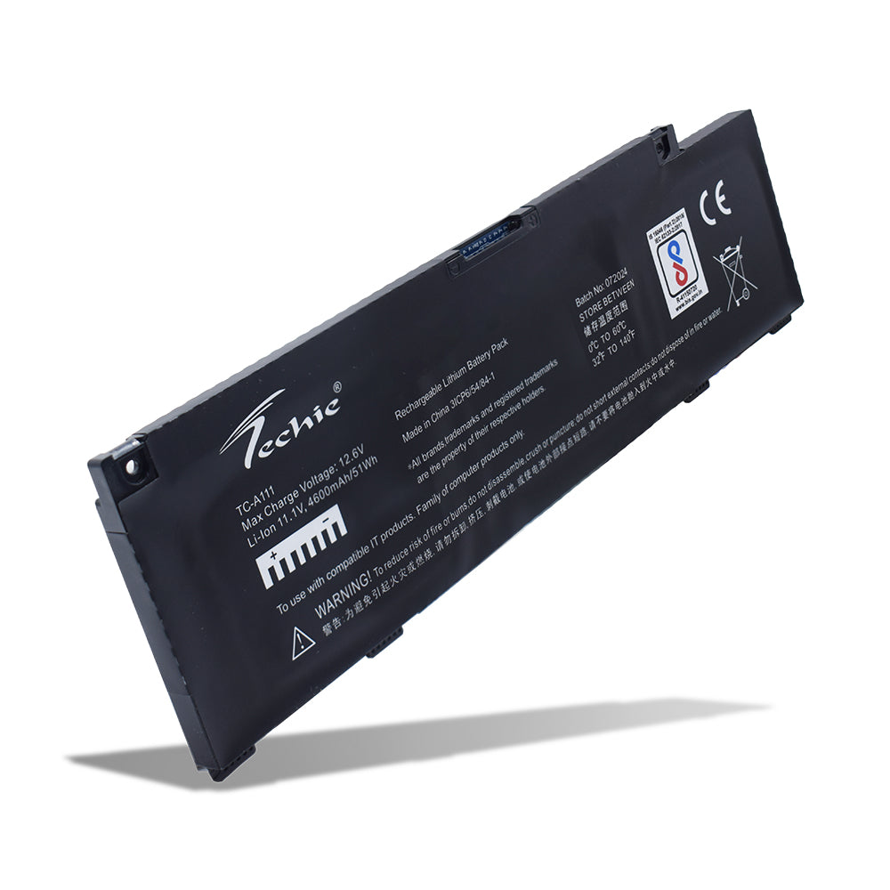 Techie Compatible Battery for Dell 266j9 - G3 15 3590, G3 3590, Laptops (4100mAh, 3-Cell)
