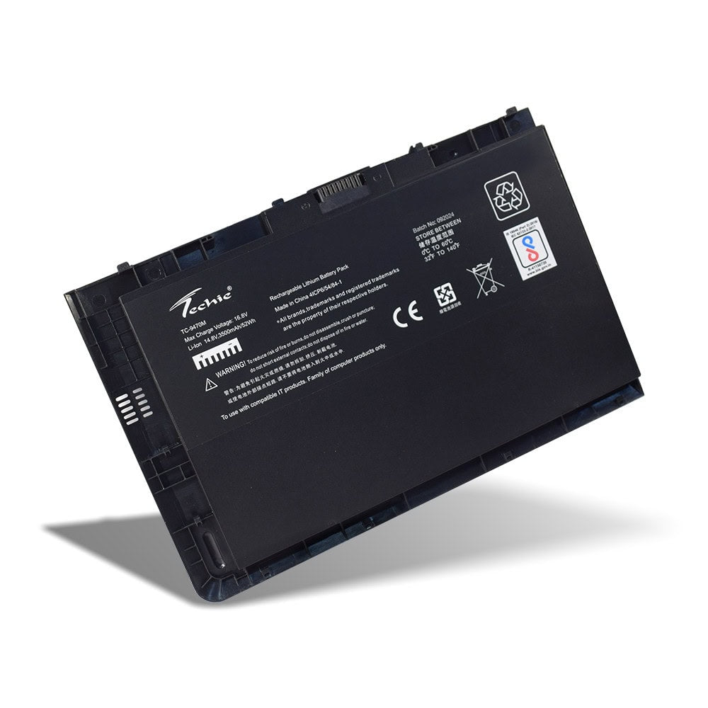 Techie Compatible Battery for HP 9470M - EliteBook Folio 9480M Laptops (3500mAh, 4-Cell)