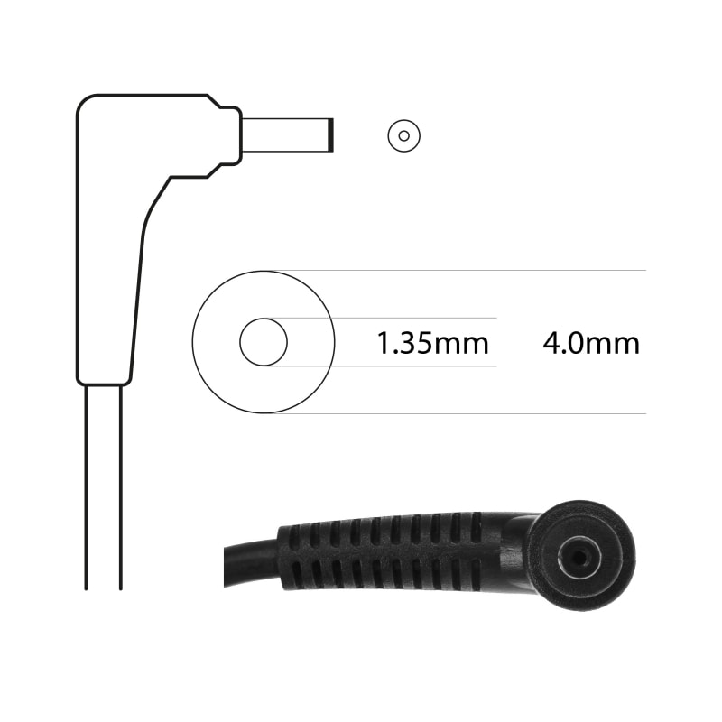Techie Compatible Asus 45W Laptop Charger for R540 X200C,Vivobook F201E, S200E ZenBook UX31A (19V, 2.37A)