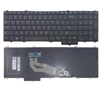 Techie Laptop Keyboard for Dell Latitude E5540, 4RNXY, O4RNXY Series