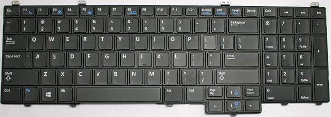 Techie Laptop Keyboard for Dell Latitude E5540, 4RNXY, O4RNXY Series