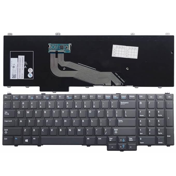 Techie Laptop Keyboard for Dell Latitude E5540, 4RNXY, O4RNXY Series