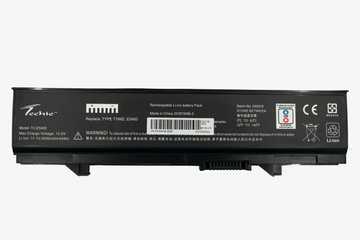 Techie Compatible Battery for Dell E5400 - Latitude E5500, E5410, E5510 Series Laptops (4000mAh, 6-Cell)