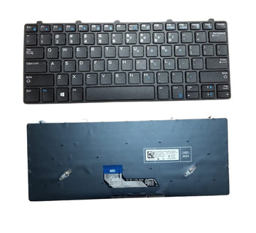 Techie Laptop Keyboard For Dell Chromebook 3180, 3380, 3389, 5XVF4 Series Laptops (With Frame)
