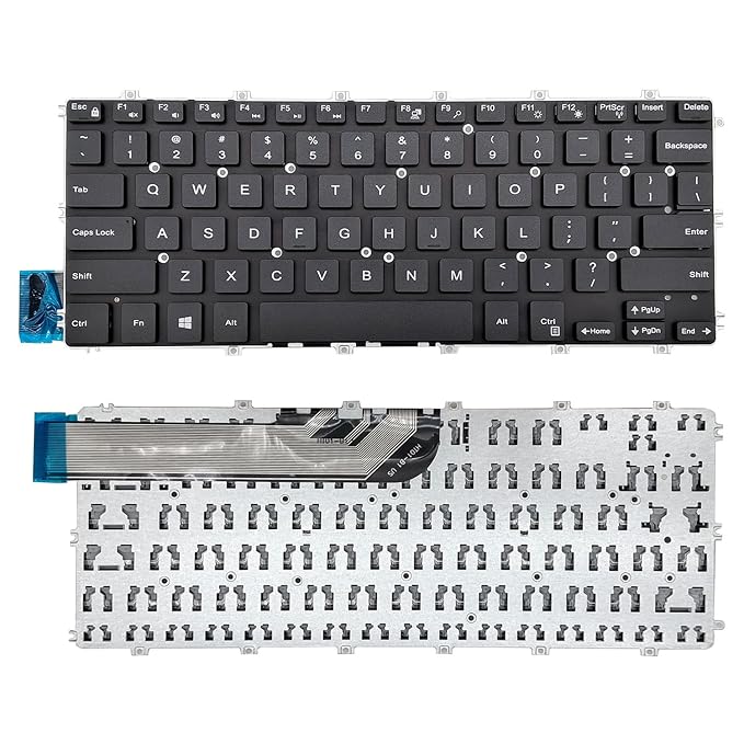 Techie Laptop Keyboard For Dell Latitude 3400, 5401, 5410, 5411, 5402, 5400, 7400 Series
