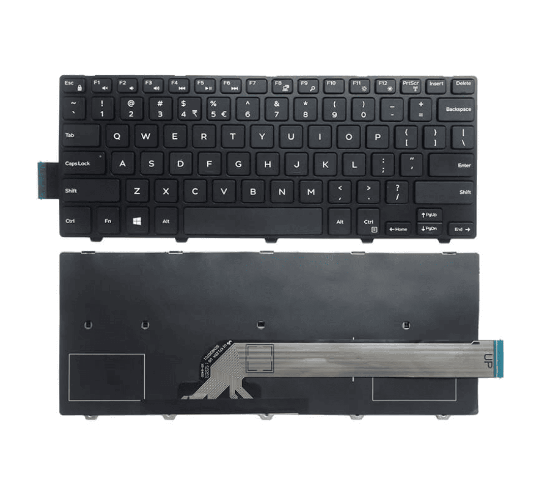 Techie Laptop Keyboard For Dell Inspiron 14-3000, 5442, 5443, 5457, 5458, latitude 3441, 3442, 3443 Series