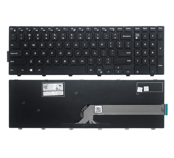 Techie Laptop Keyboard For Dell Inspiron 15 3000, 3541 3542 3543 3551 3558, JYP58, Inspiron 15 5000, 5542 5545 5547 5558 5559 Without Backlight