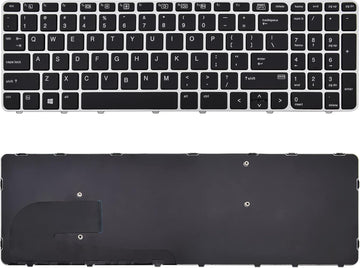 Techie Laptop Keyboard for HP Elitebook 755 G3/G4, 850 G3/G4, ZBOOK 15u G3/G4 Series with Frame