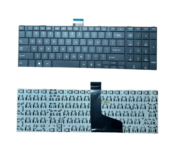 Techie Laptop Keyboard For Toshiba Satellite C850, 9Z.N7TSV.401, L850, S850, P875 Series Laptops