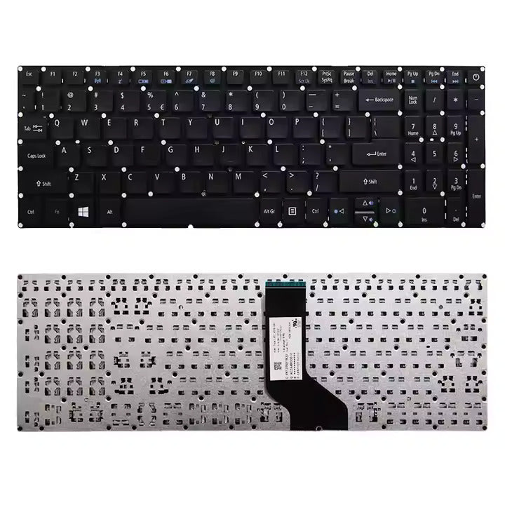 Techie Laptop Keyboard for Acer Aspire E5-573, E5-522, E5-532 Series