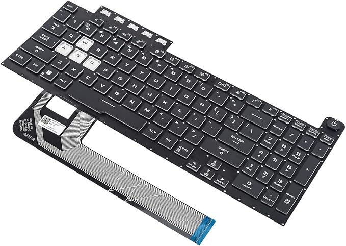 Techie Laptop Keyboard for Asus TUF Gaming F15 FX506, FX506U, FX506II, F17 FX706, FX706L Series