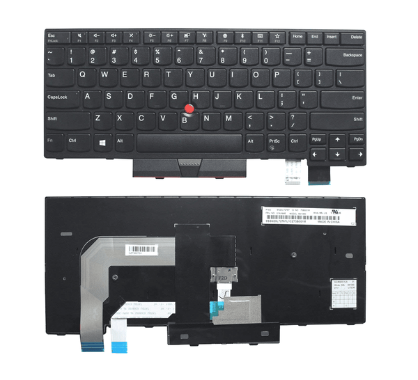 Techie Laptop Keyboard For Lenovo ThinkPad T470, 01AX405, A475, T480, A485 Laptops With Mouse