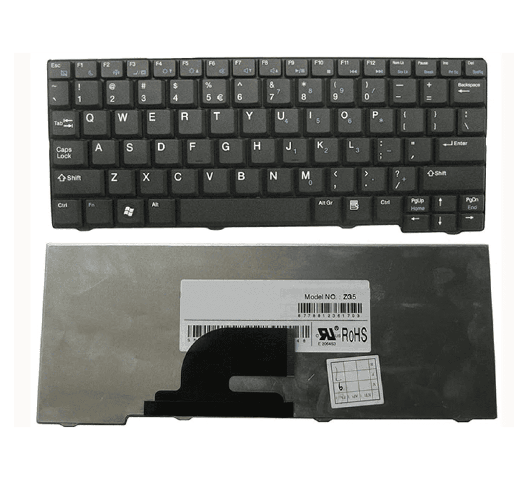 Techie Laptop Keyboard For Acer Aspire One ZG5, D150, D250, A150 Series Laptops