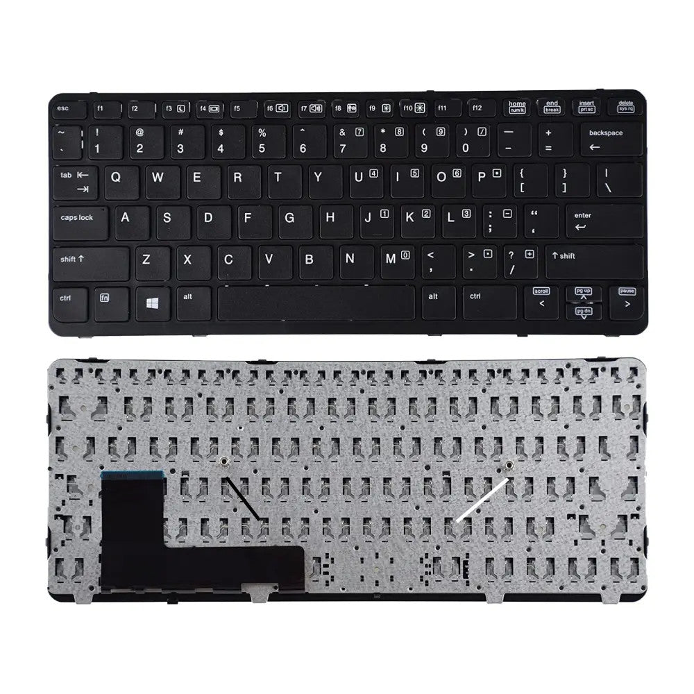 Techie Keyboard for HP EliteBook 820 G1, 820 G2, 820 G3 Laptops
