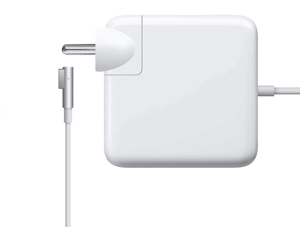 Techie 85W 18.5V 4.6A Magnet pin L Shape compatible Apple Magsafe 1 laptop charger.