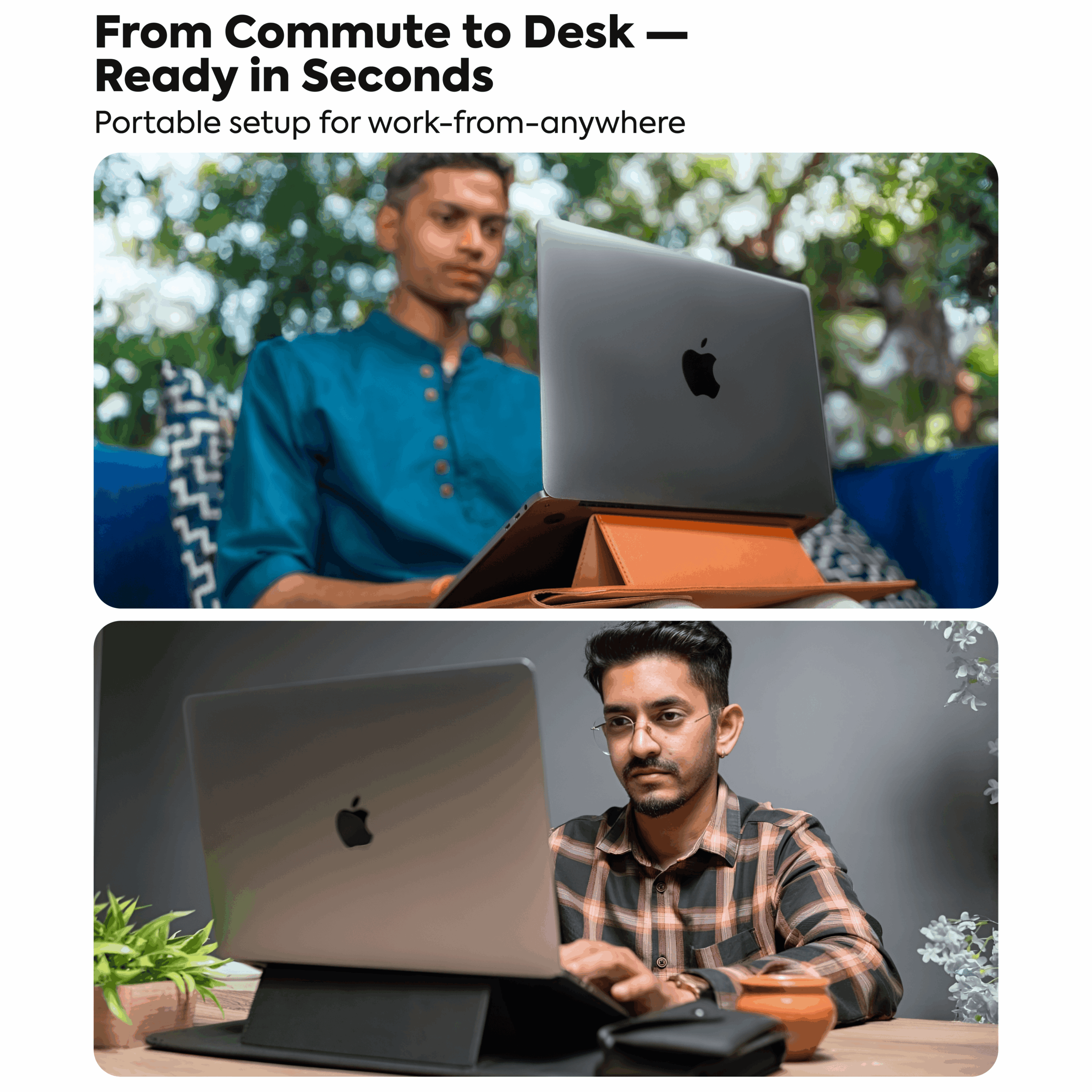 Techie 3-in-1 Multifunctional Laptop Sleeve with Stand & Mouse Pad - 15/16"